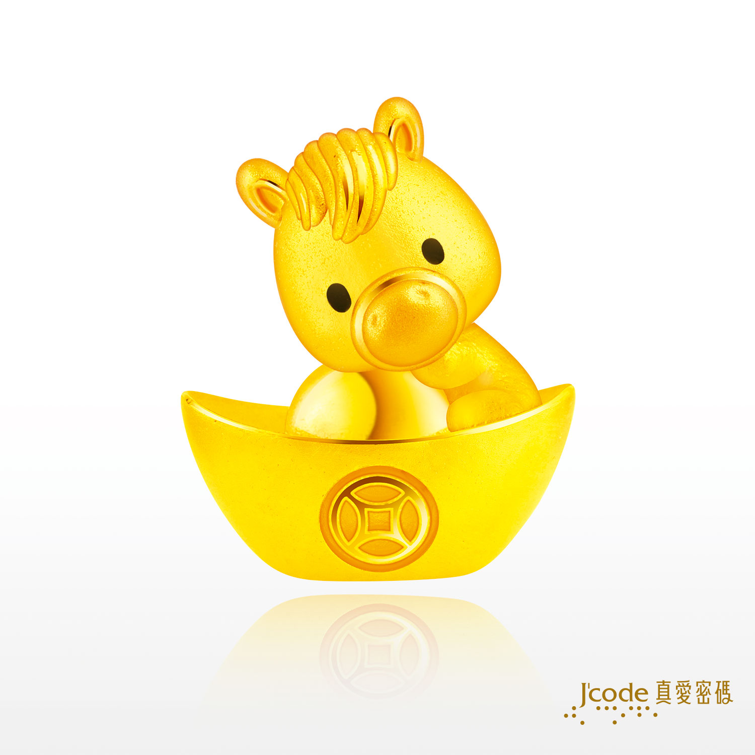 馬上發(硬金)擺件