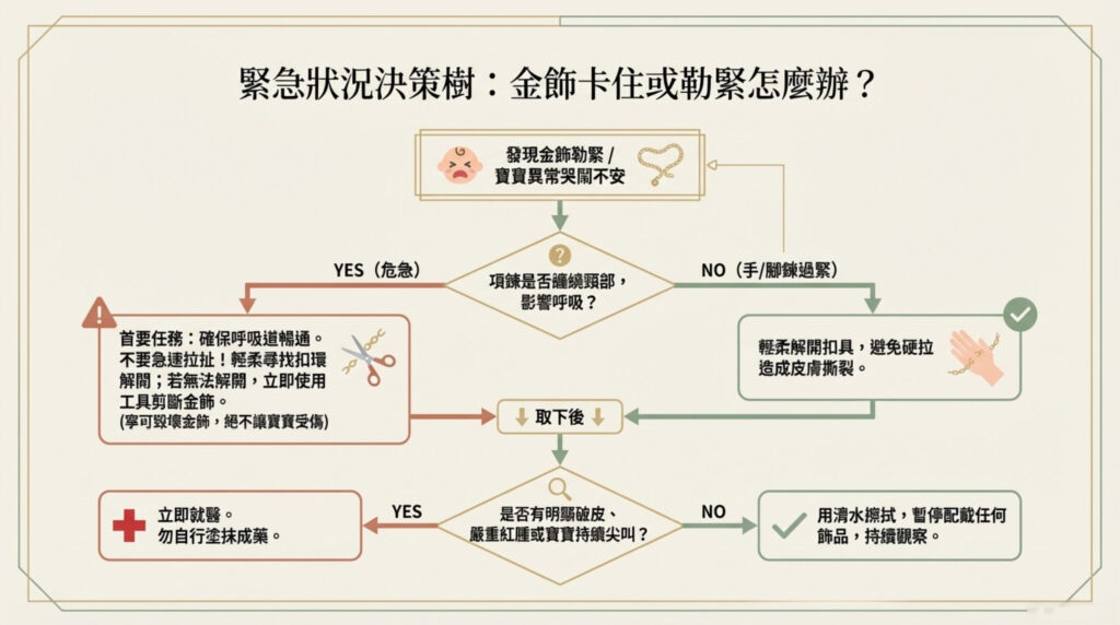 寶寶的安全永遠比金飾重要